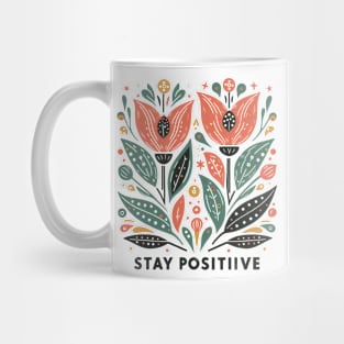 Floral Motifs: Contemporary Folk Art Mug